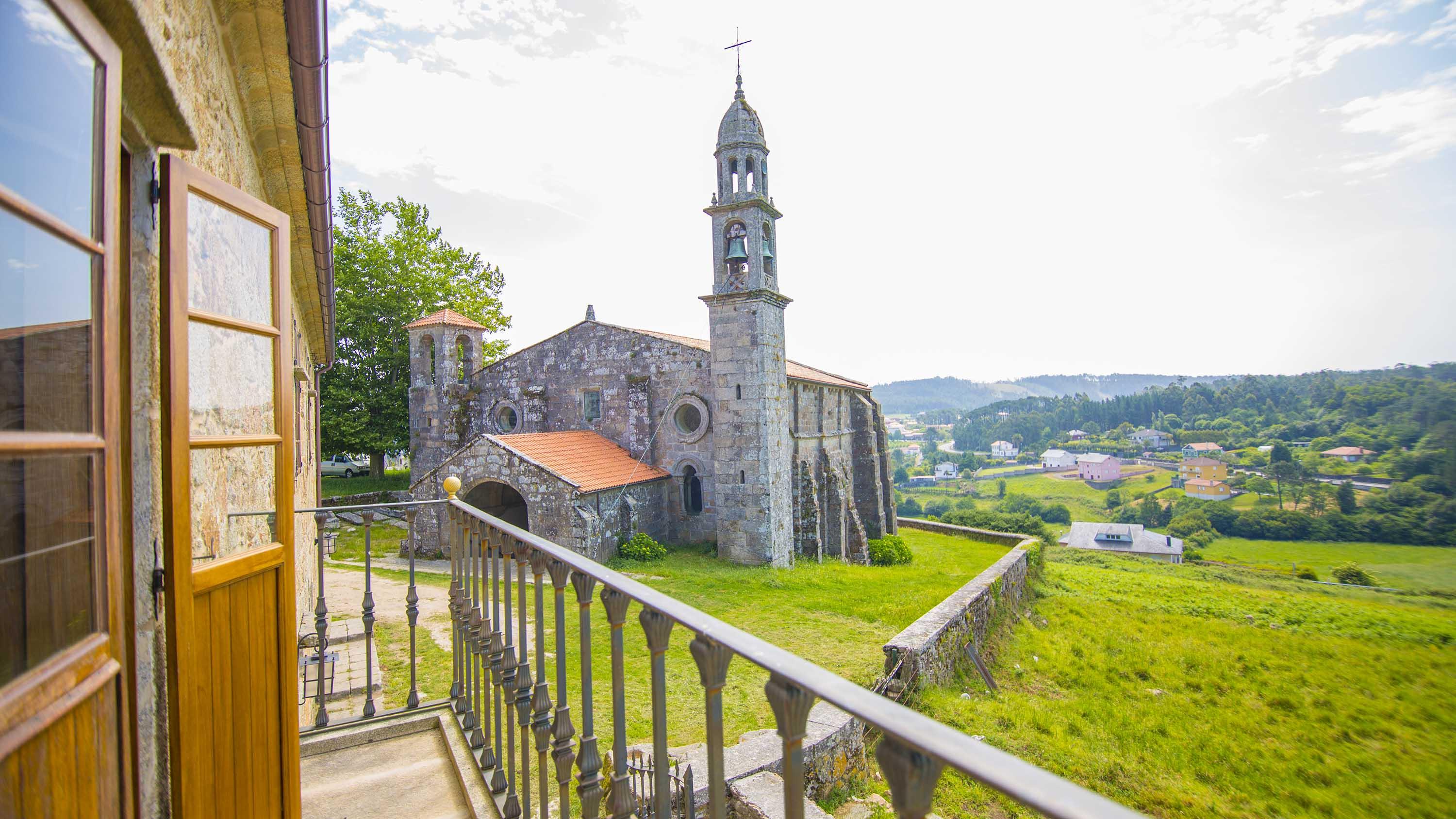 Monasterio Y Pension De Moraime 외부 사진