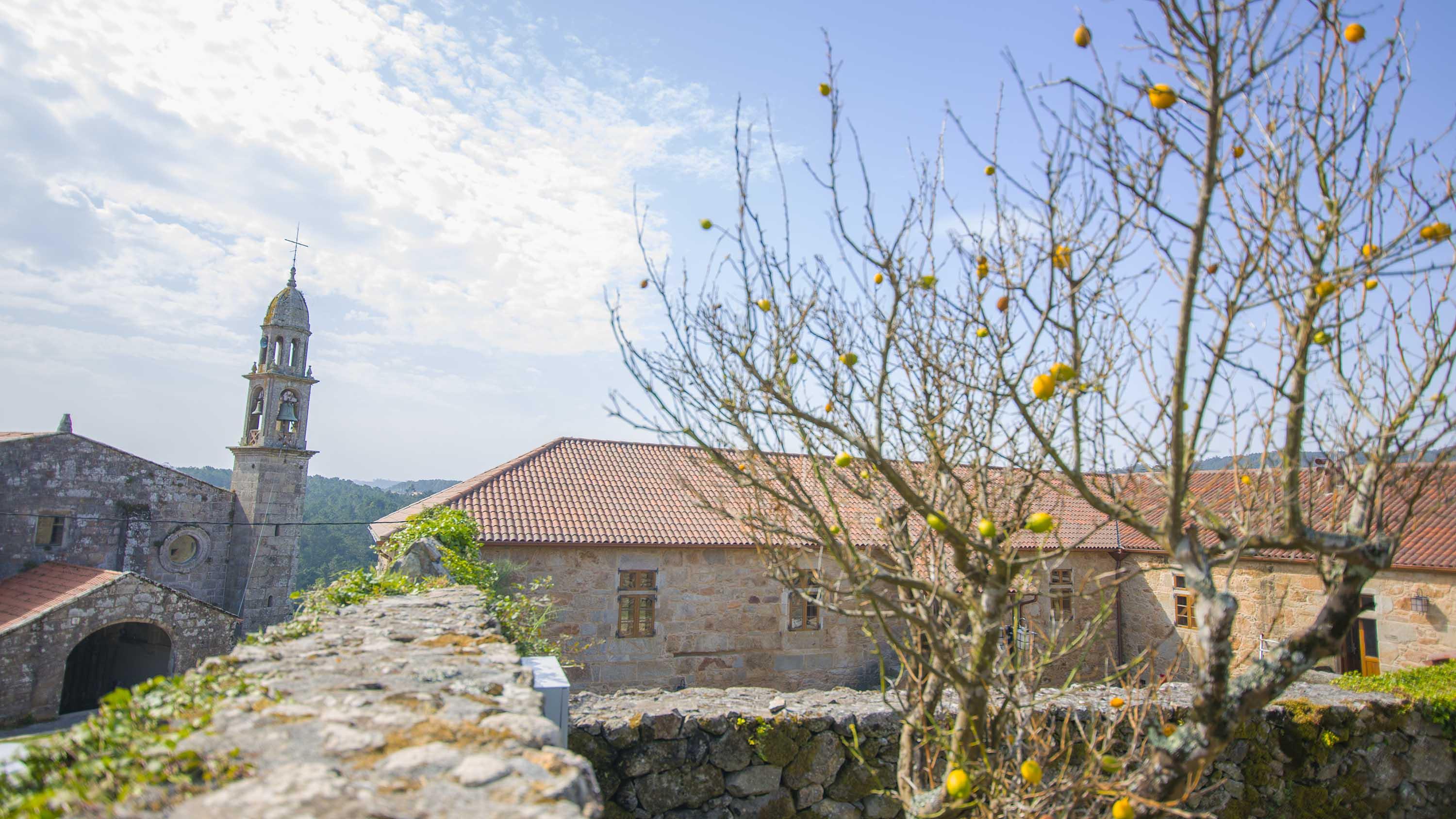 Monasterio Y Pension De Moraime 외부 사진