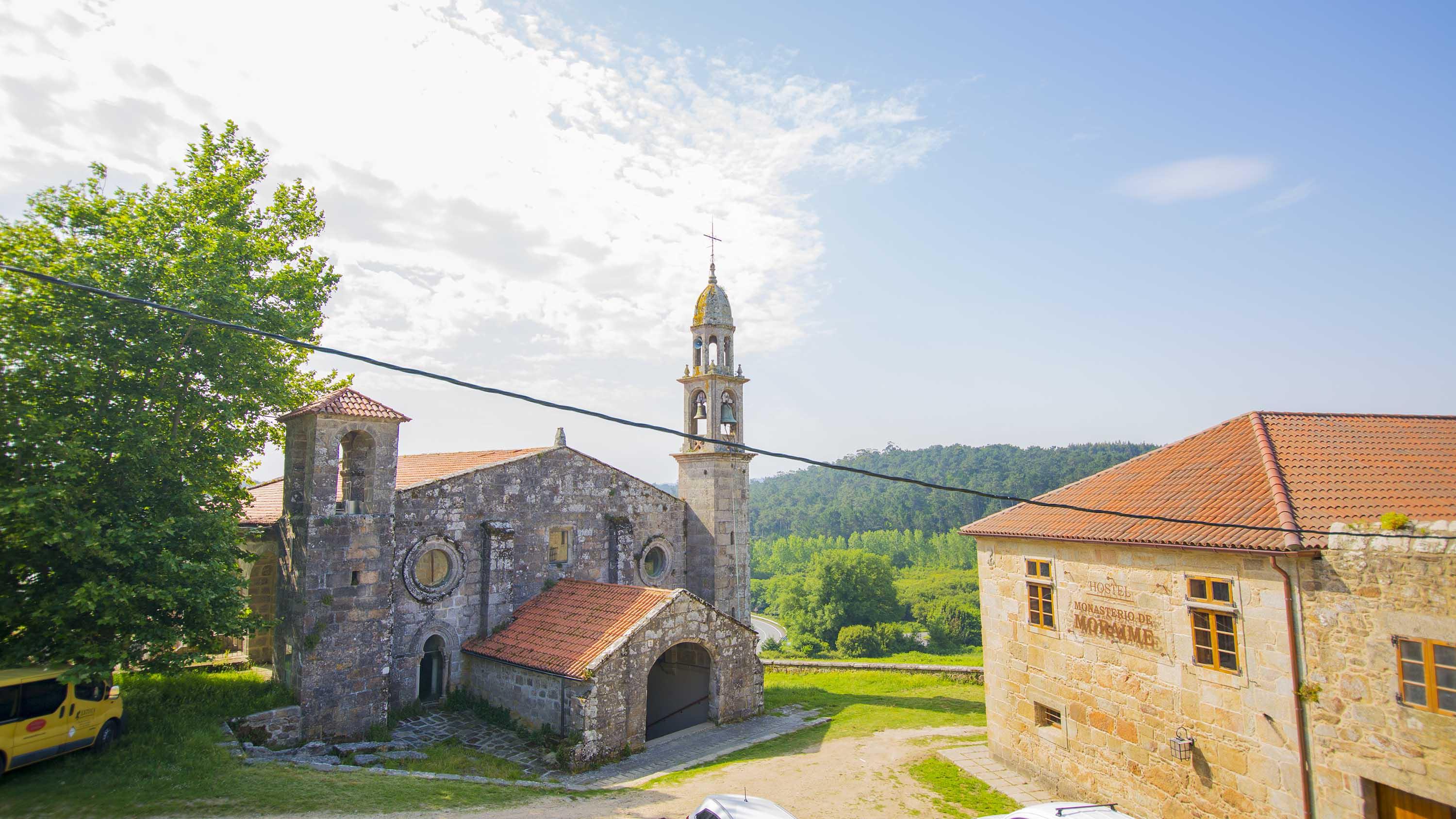 Monasterio Y Pension De Moraime 외부 사진