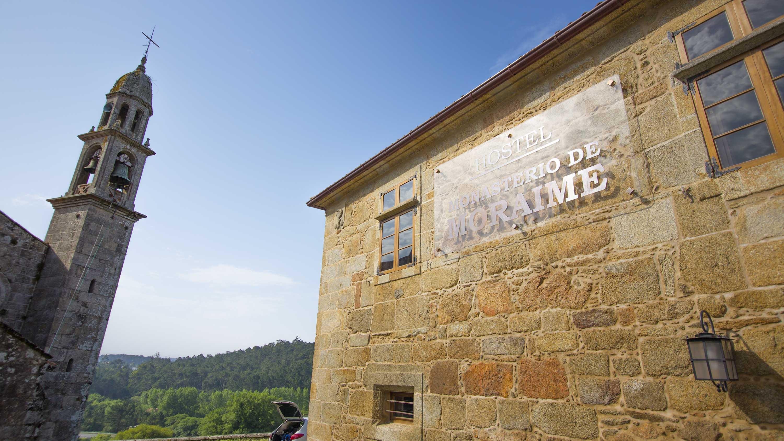 Monasterio Y Pension De Moraime 외부 사진
