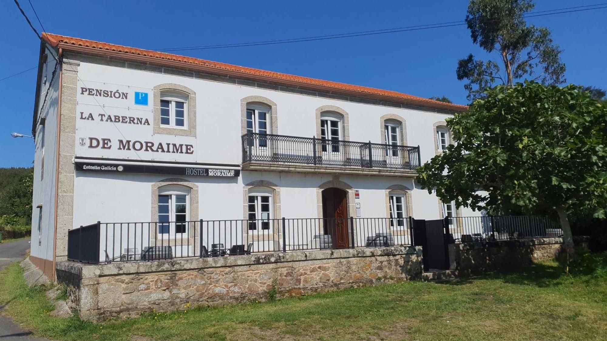 Monasterio Y Pension De Moraime 외부 사진